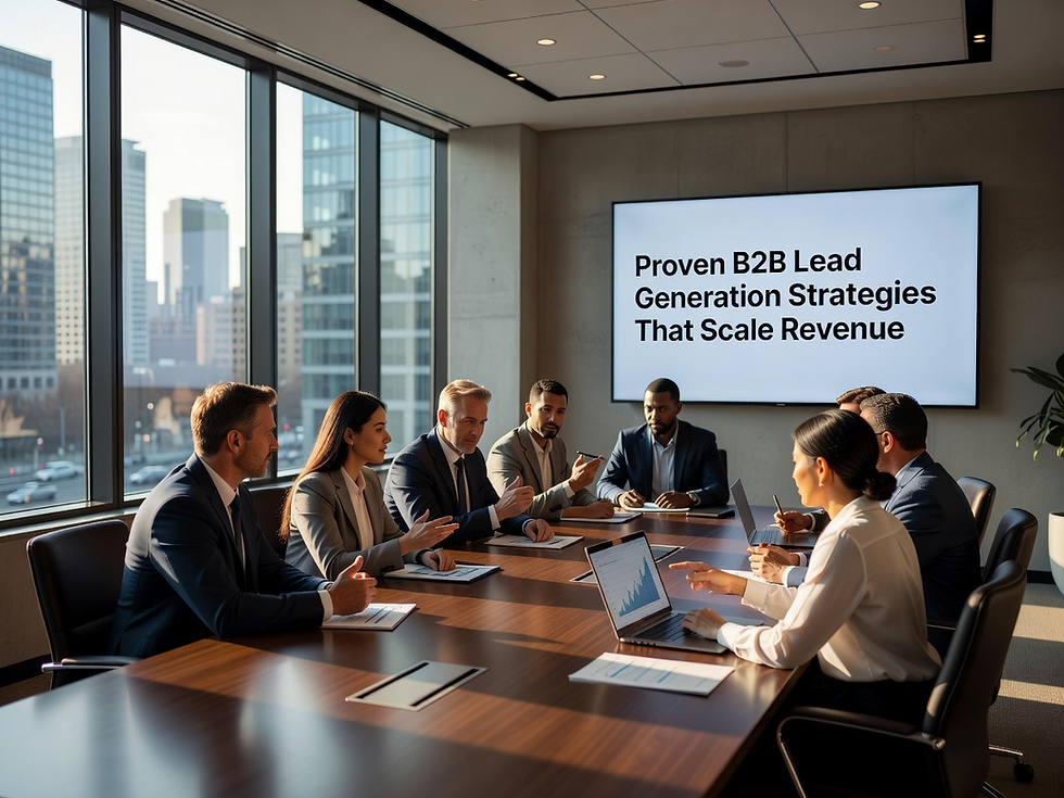 Proven B2B Lead Generation Strategies That Scale Revenue