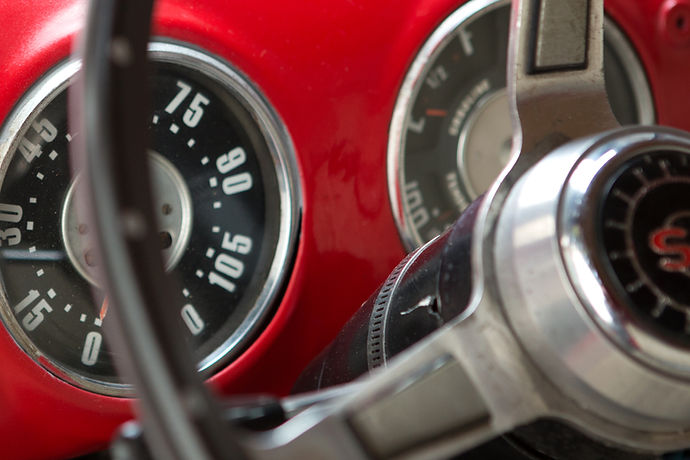 Vintage Car Steering Wheel