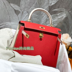 國旗紅配奶昔白/馬蹄印