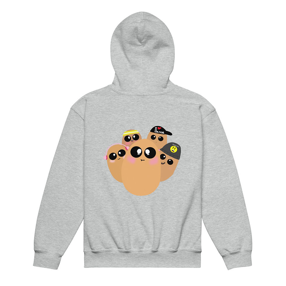 Thumbnail: Beantato and Friends: Youth heavy blend hoodie