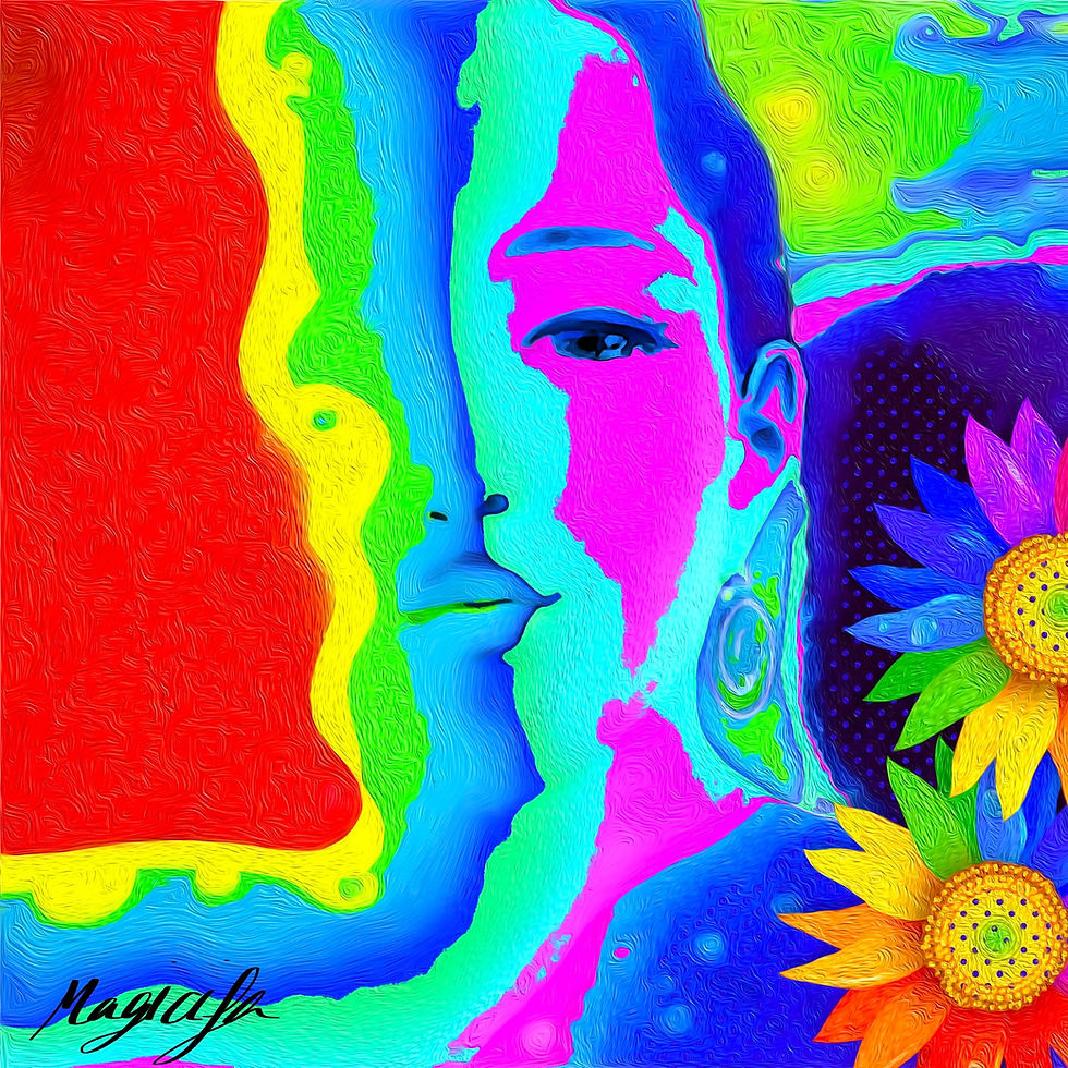 Miniatura: Colorful Art Print | Magicifa