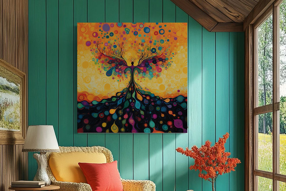 Thumbnail: Colorful Art Print | Magicifa