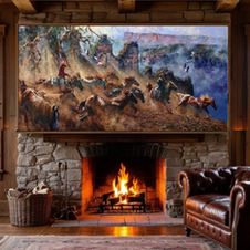 Robert Hagan, western, horses, action, three sisters, blue mountains, brumbies, collectible, original, man from snoy river
