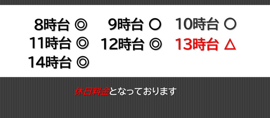 1月20日土曜日のご予約状況です⛳️