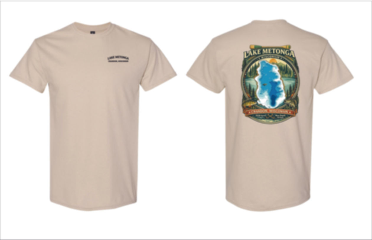 Lake Metonga Design 1 Gildan Tshirt
