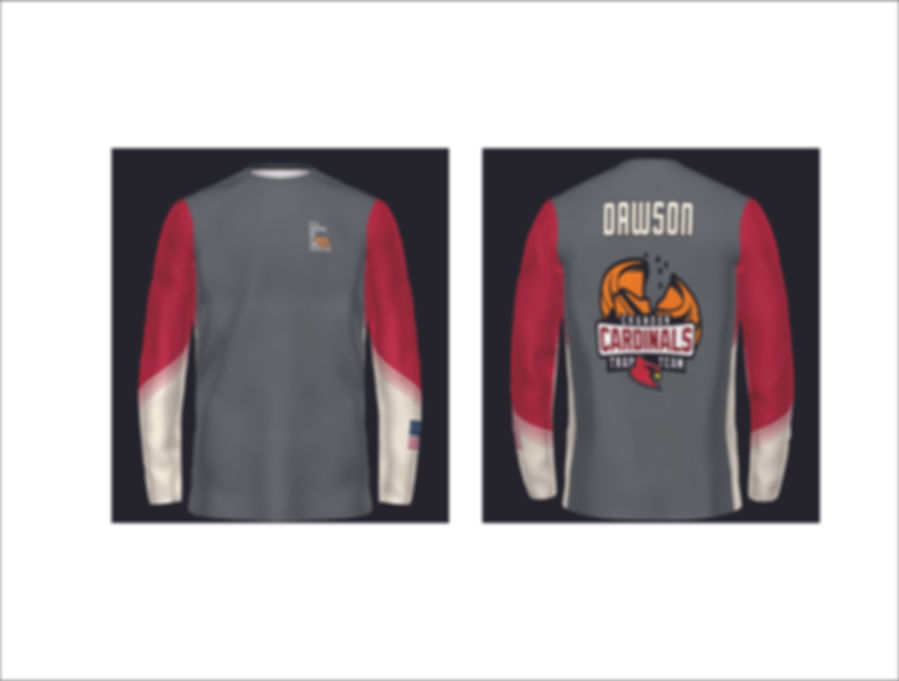 Crandon Trap Custom Sublimated Turbo Long Sleeve Training Tee