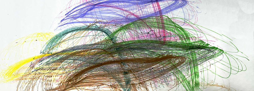 Papiergrundriss zum Bau eines Roboters