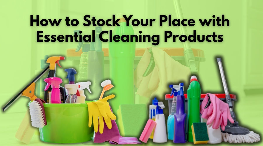 Stock cleaning products