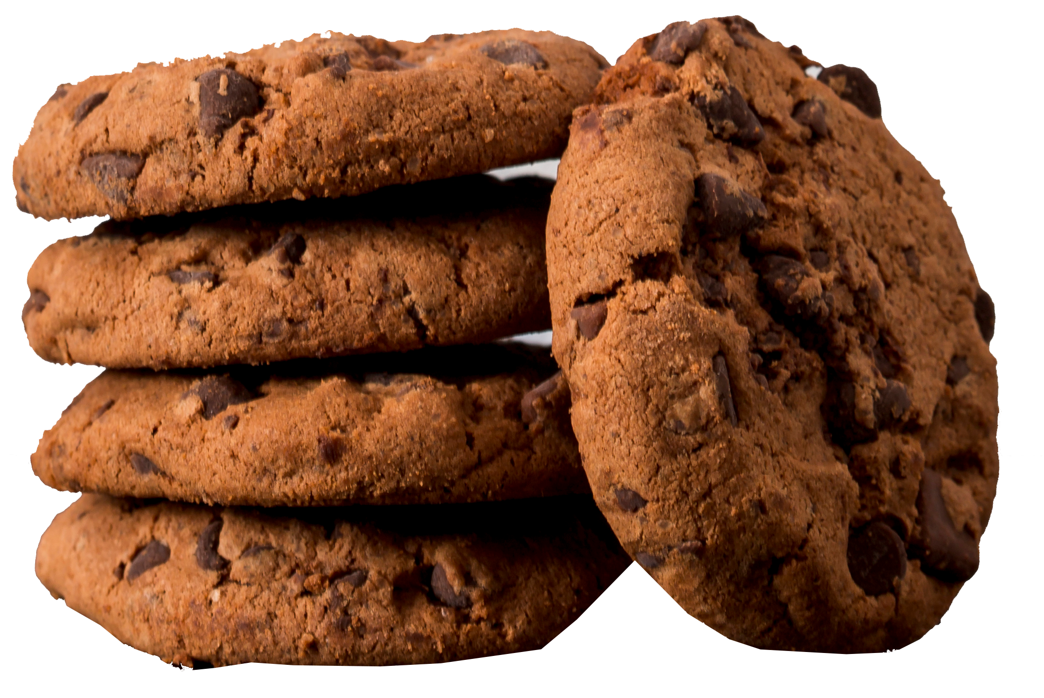 Galleta de avena con chocolate negro