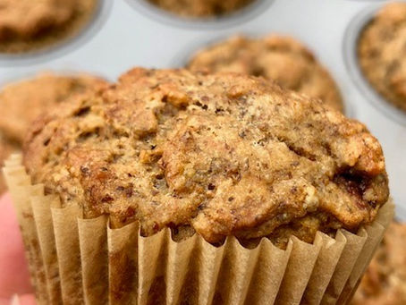 Healthy Vegan Banana Muffins