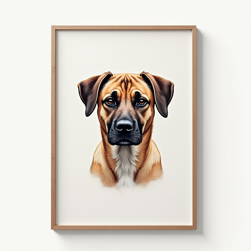 Guardian Dog Print