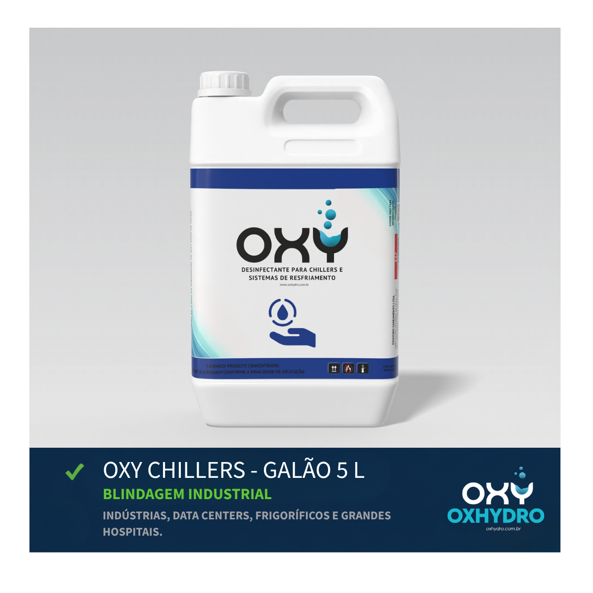 Kit Master Oxy Chillers | Tratamento de Água Industrial
