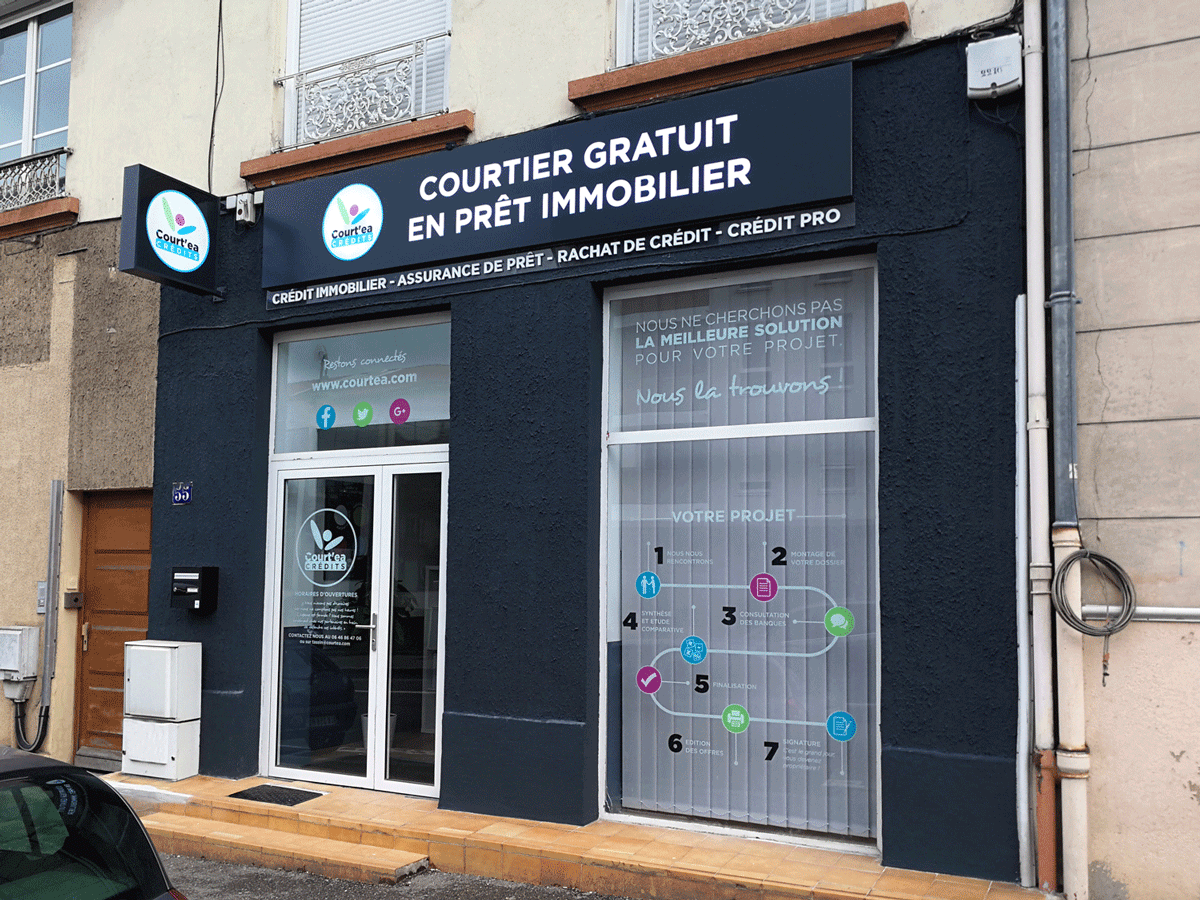 enseigne-courtea-tassin-magnetik-communication-lyon