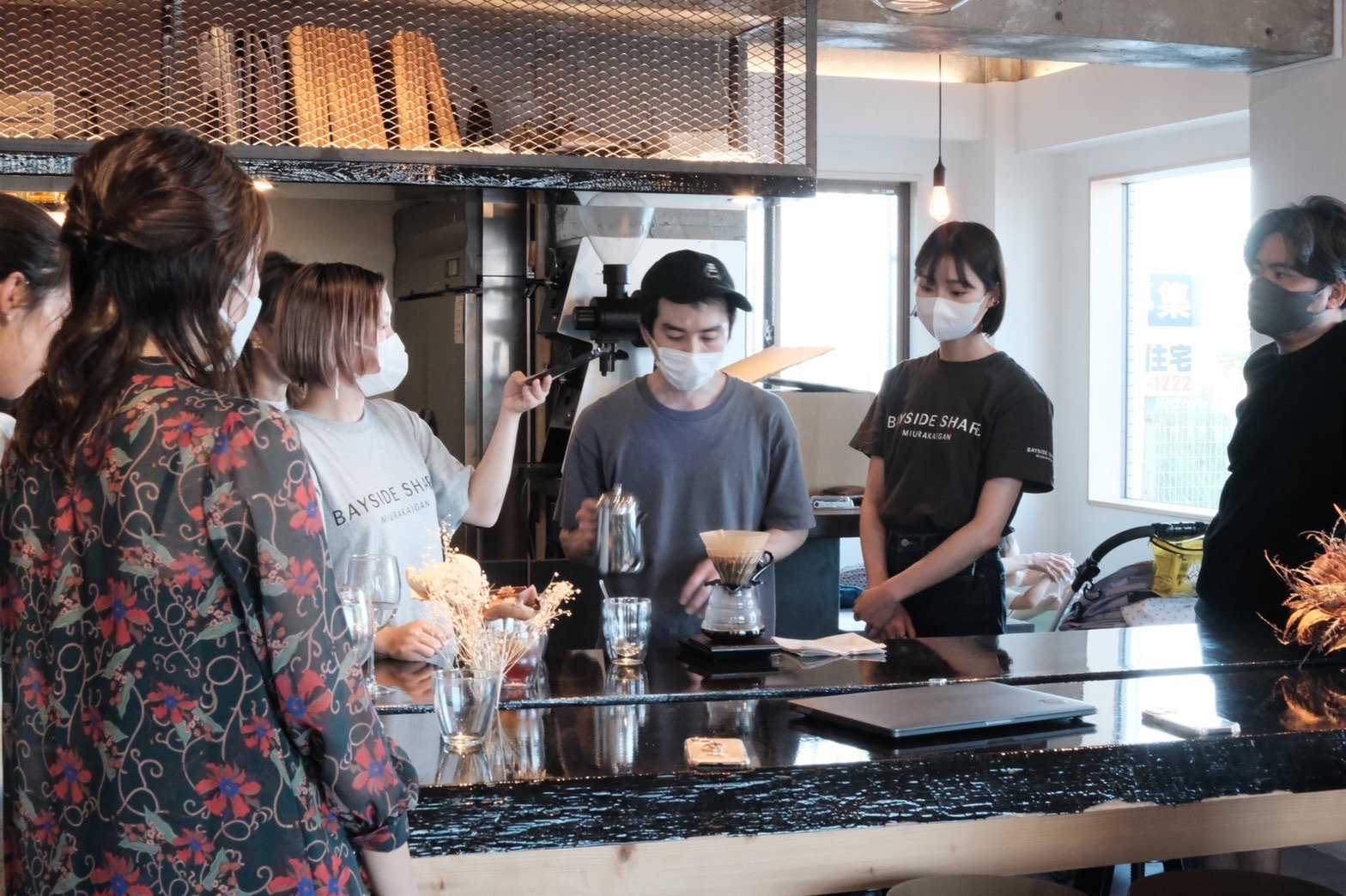 ONIBUS COFFEE のバリスタによる ハンドドリップワークショップの外観