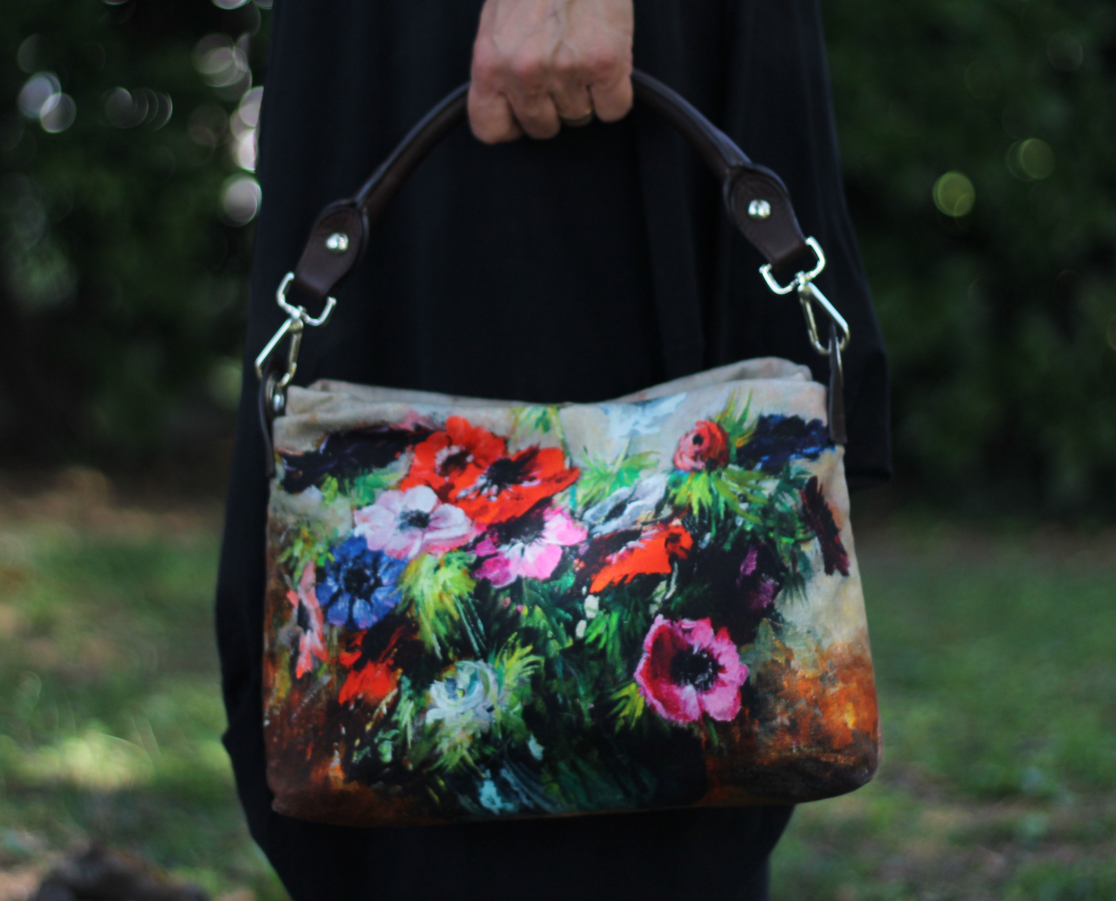 Borsa quadro "Anemoni"