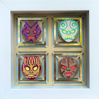 Peter E Roberts_Mecanico el Luchadores_Papercut_7 x 7.JPEG