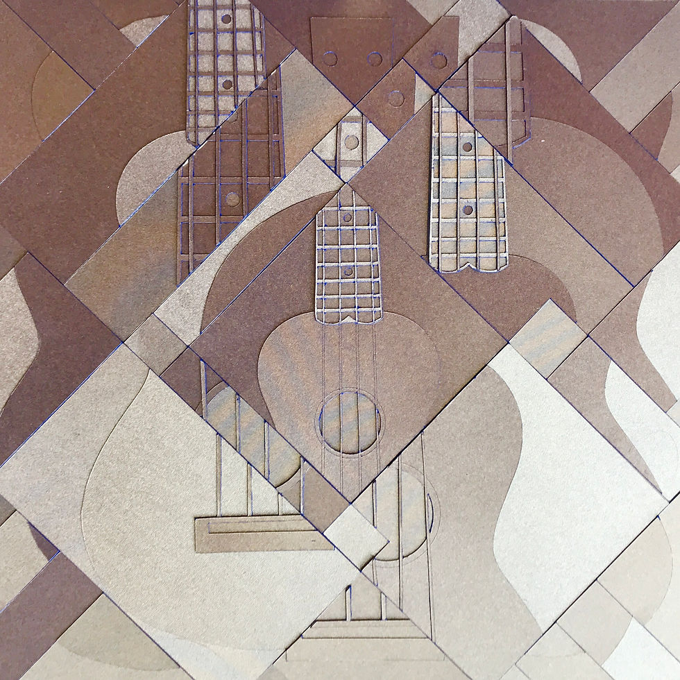 Ukelele 12" x 12"