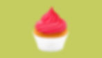 Spongecakes with strawberry cream