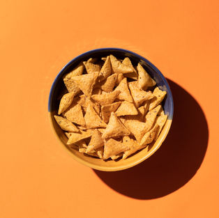 tostaco chips in bowl