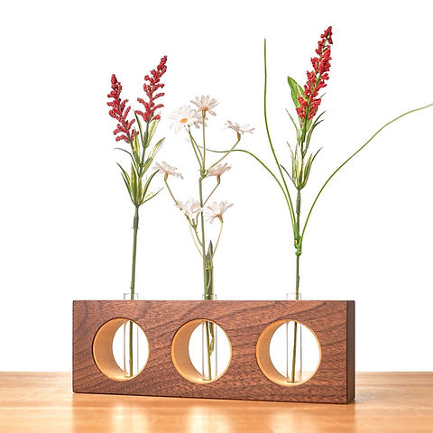 Eclipse Bud Vase - Triple | S.E. Hall Furniture