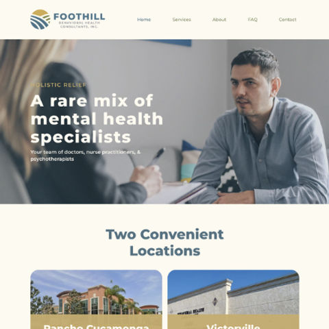 Foothill Behavioral Health Consultants