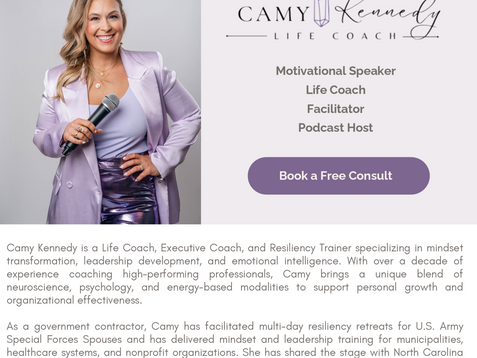 camy speaker bio