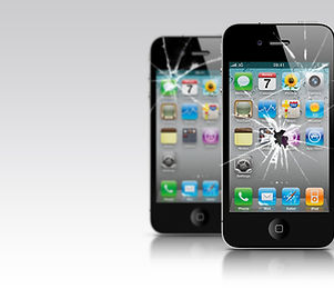 Smahed iPhones