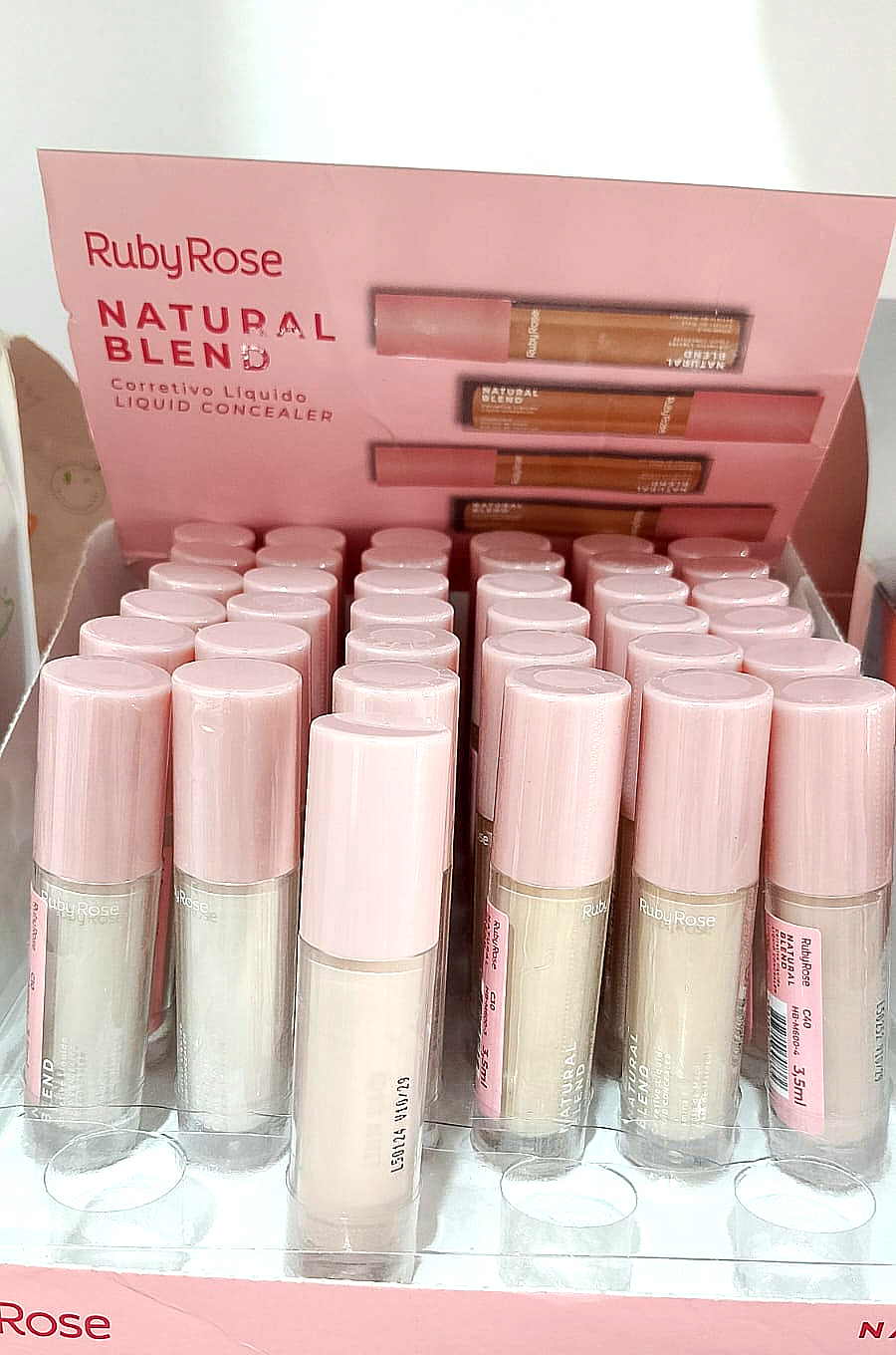 ✨ Corretivo Líquido Ruby Rose – Natural Blend