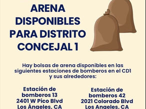 Bolsas De Arena Disponibles: Estacion de bommeros 13 & Estacion de bomberos 42