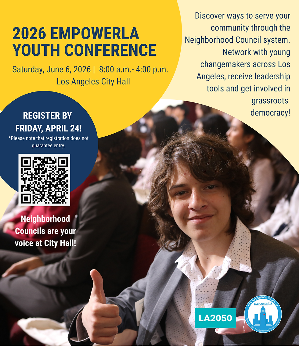 2026 EmpowerLA Youth Conferenced - Saturday, June 6, 2026 - Register by Friday, April 24, 2026