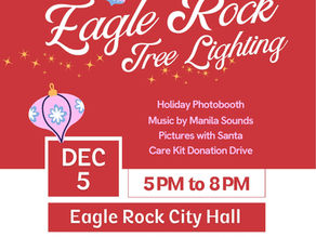 December 5th:  Eagle Rock Tree Lighting - Free Event