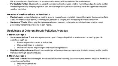 Community Air Quality Pollution Trends Report July 2024