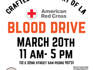 March 20th: American Red Cross Blood Drive