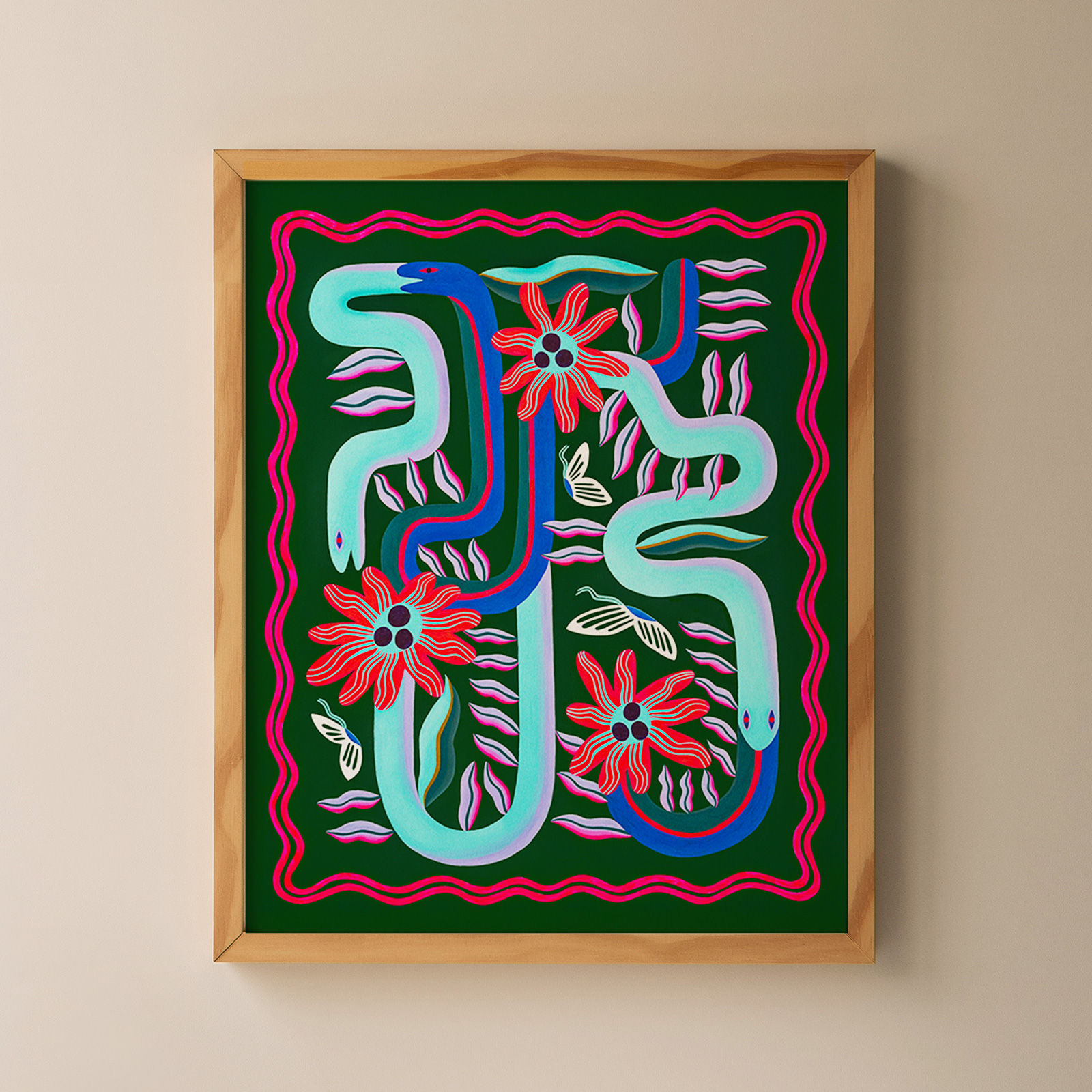 Serpents Bloom – Giclée Print