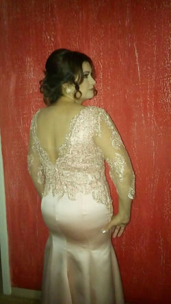 Vestido de festa sob medida