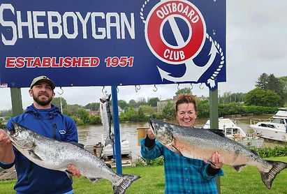 Mom and son annual trip yields big salmon