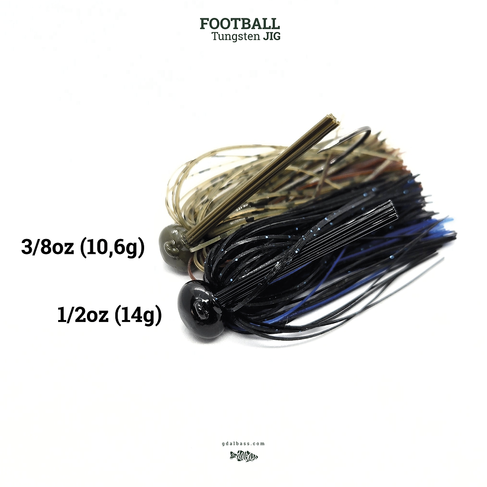 Thumbnail: Football Tungsten Jig Line