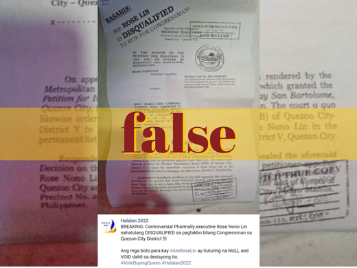 Pharmally exec not disqualified from QC congressional race