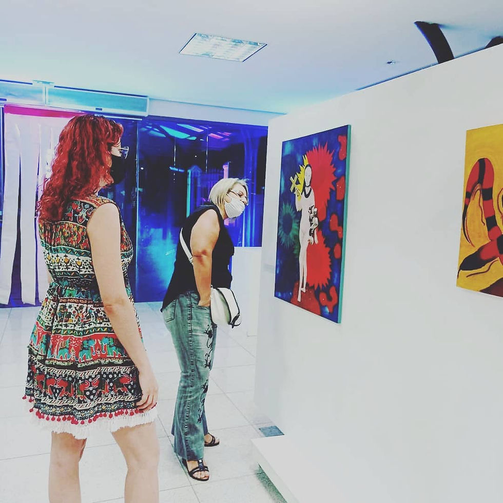 Exposição Lídia Baís - Sagrado e Profano