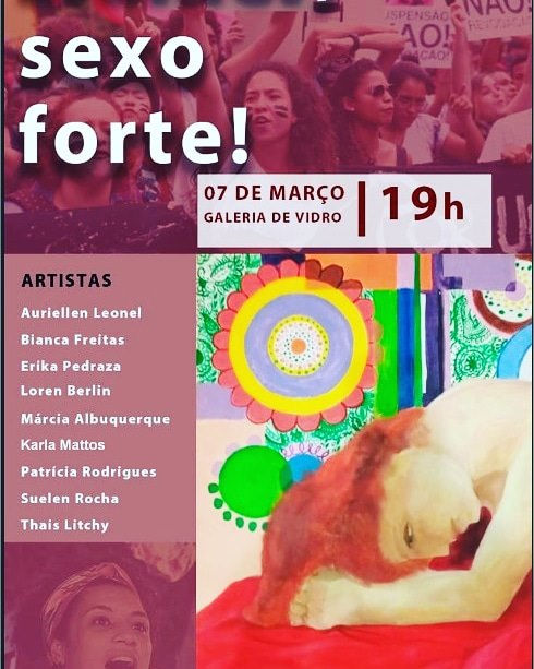 Exposição _Mulher, sexo forte_