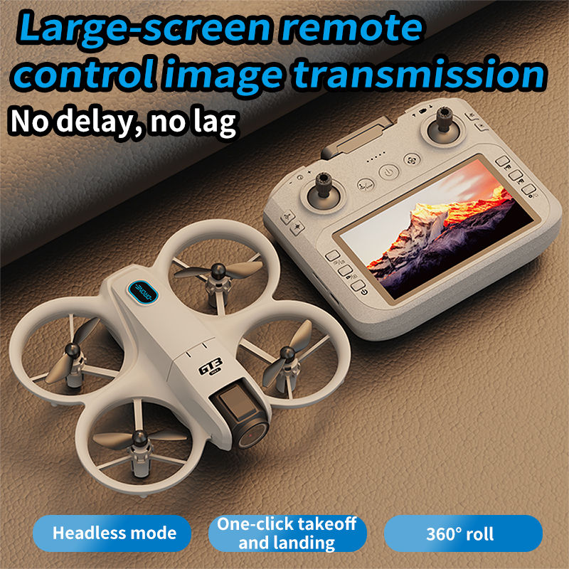 Miniatura: Drone 8K HD 4.3" Remote Control Headless Mode Helicopter 360° F