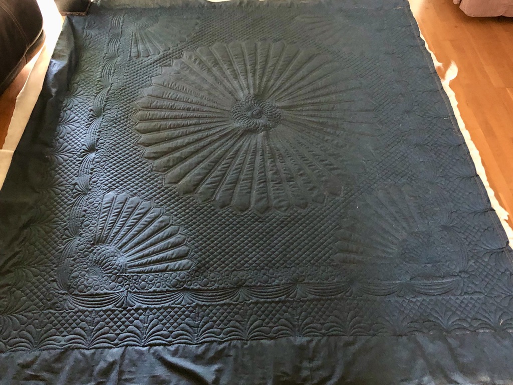 Back of Tie Quilt
