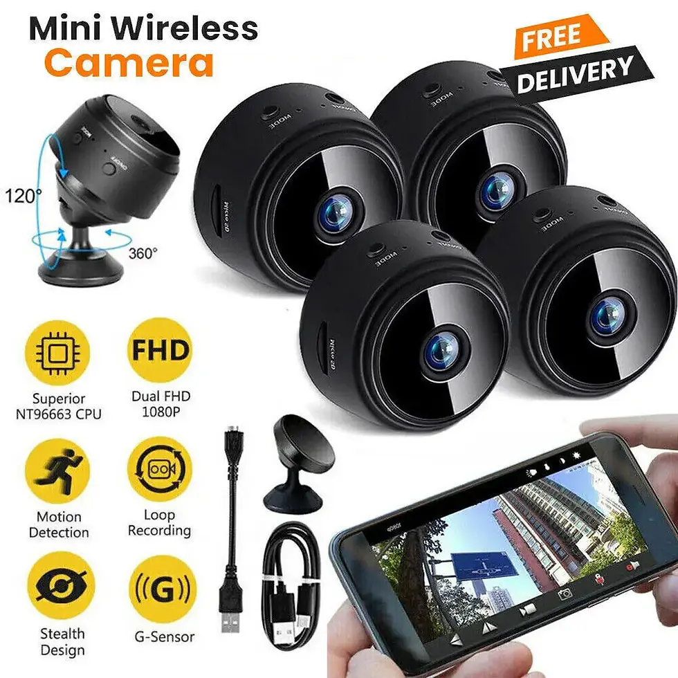 Miniatura: Mini camera A9 WI-FI wireless