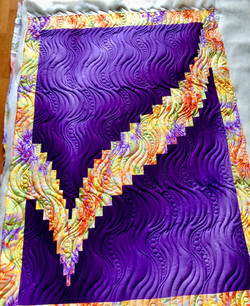 Two Fabric Bargello
