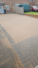 New driveway - before the works