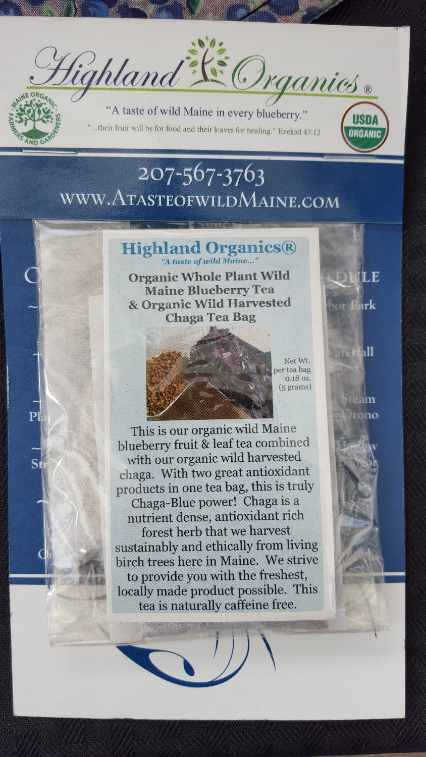 Thumbnail: Chaga Blue Tea Bag