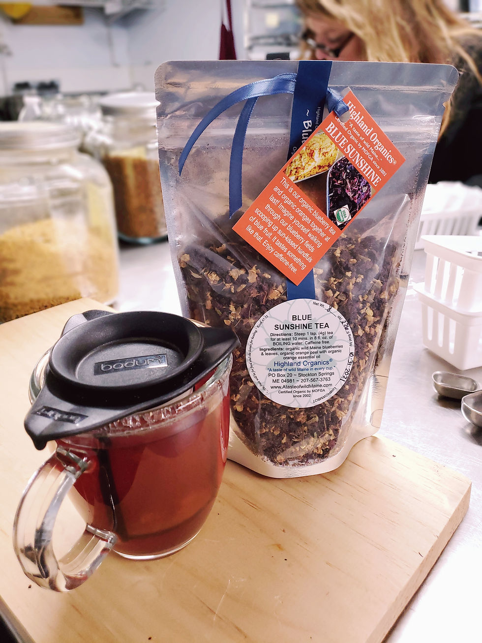 Thumbnail: Blue Sunshine Tea, By the Ounce 