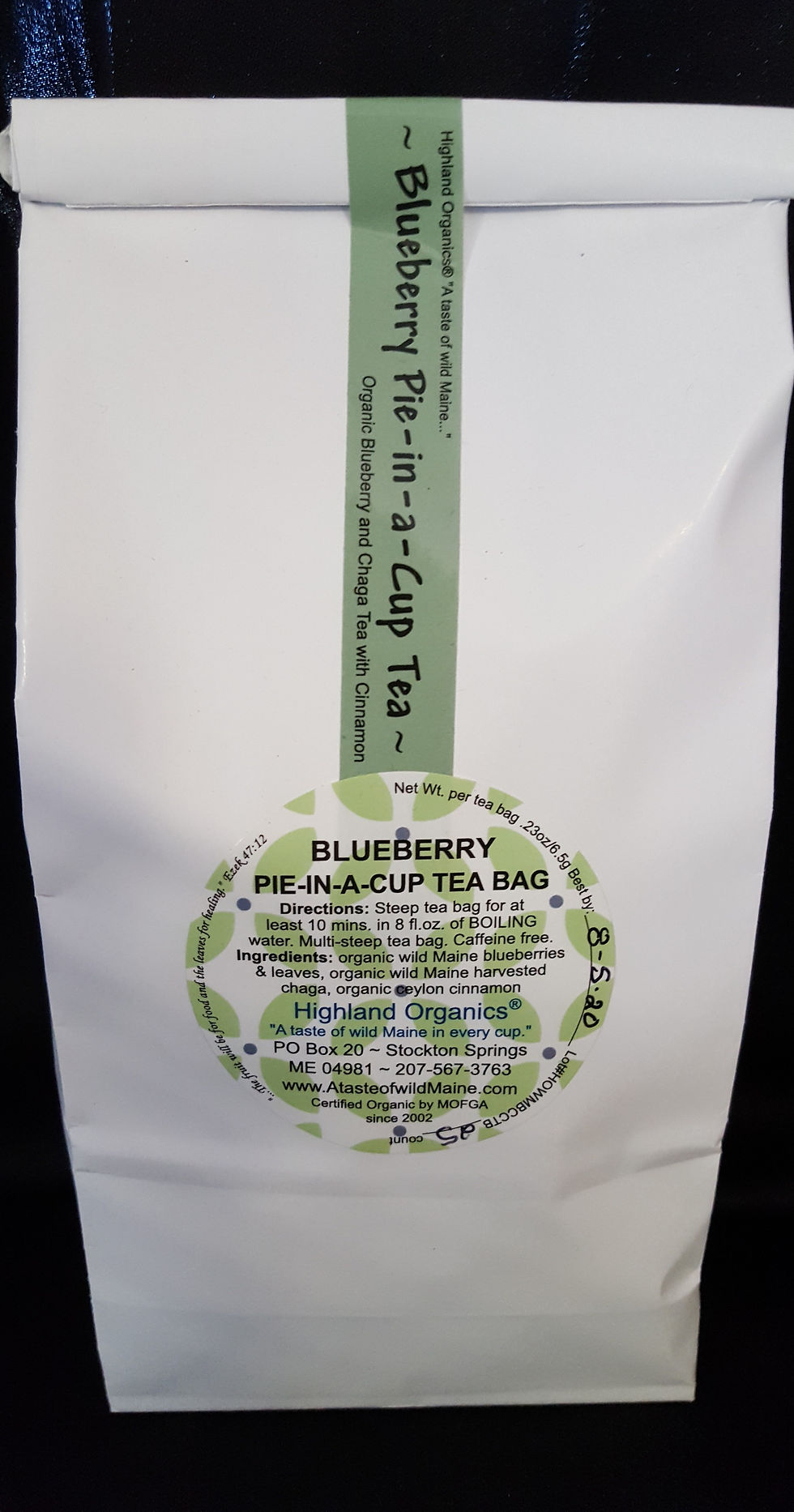 Thumbnail: Blueberry Pie-in-a-Cup Tea Bag
