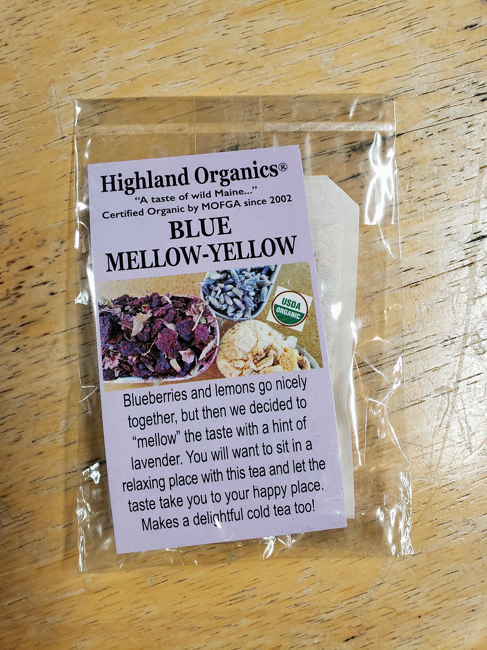 Thumbnail: Blue Mellow-Yellow Tea Bag
