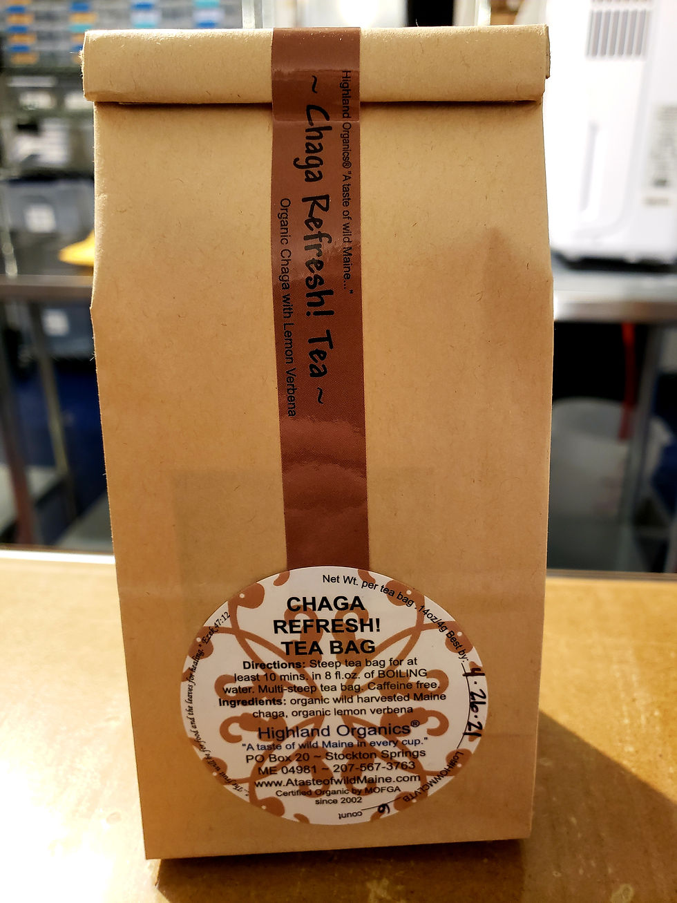 Thumbnail: Chaga Refresh! Tea Bag